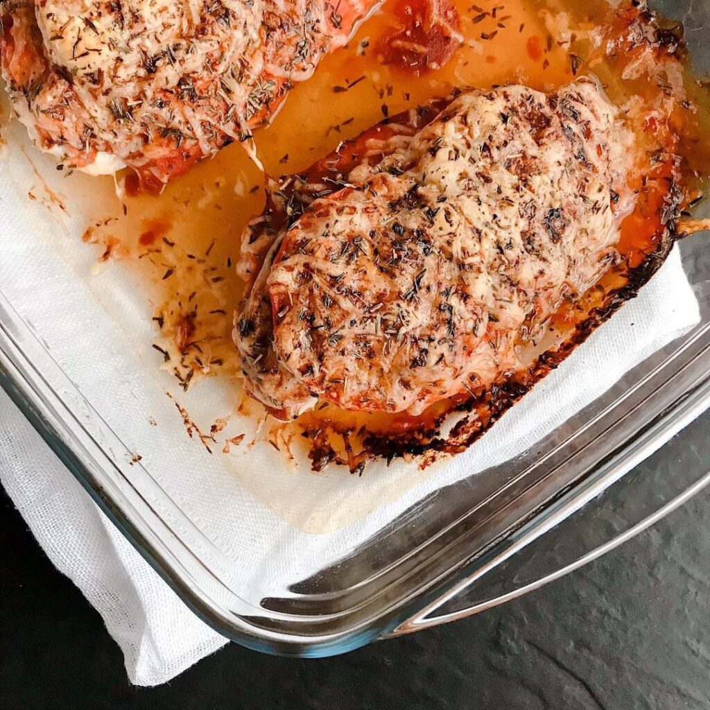 Escalope de poulet à l’italienne