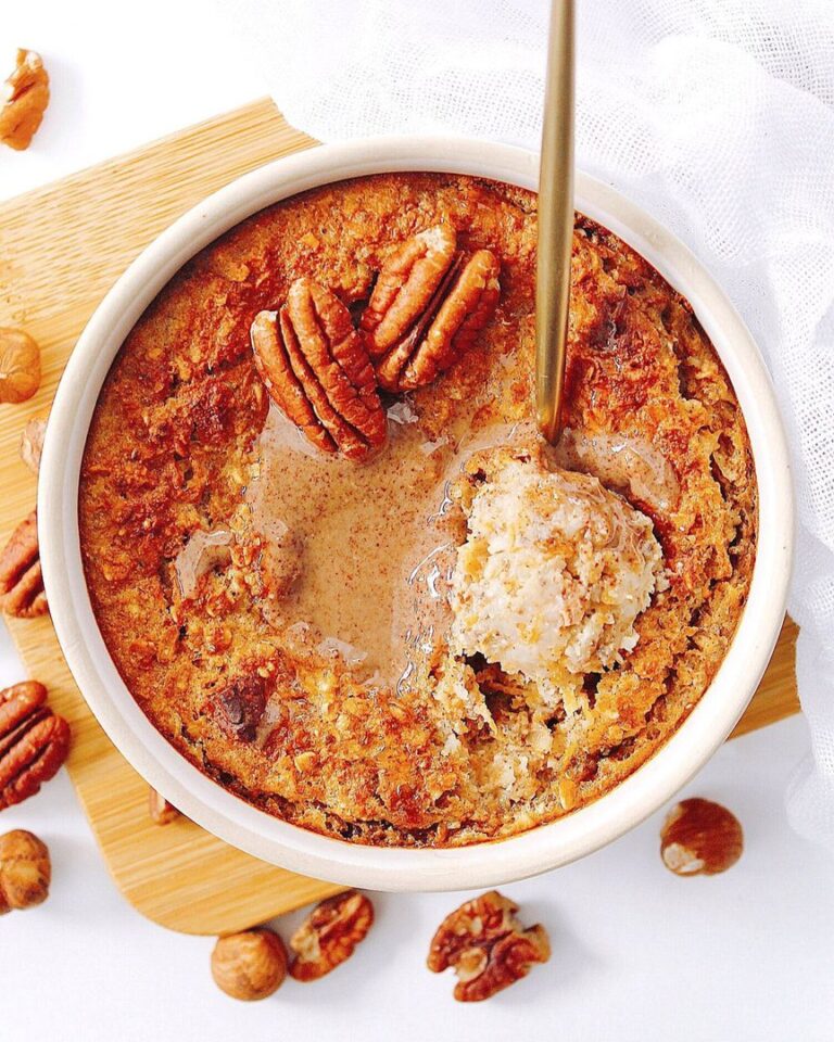 Porridge au four à la carotte
