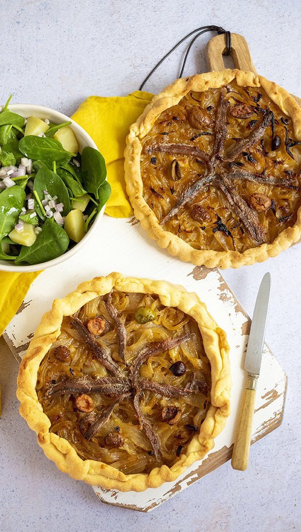 Pissaladière pimentée aux oignons