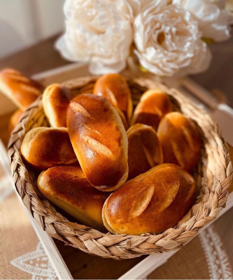 Pain au lait dorés