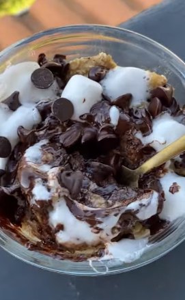 Mugcake chocolat & chamallows