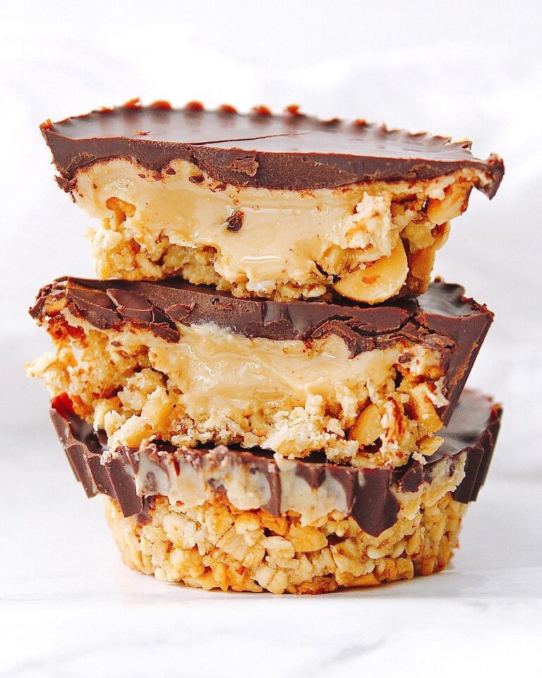 Granola cups peanut et choco