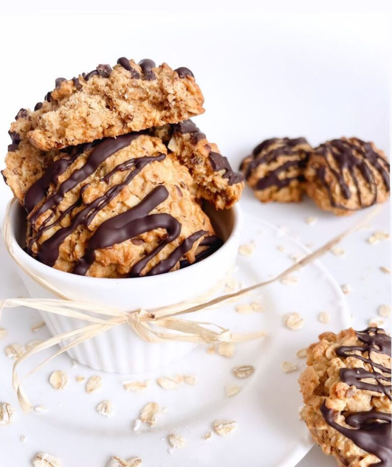 Biscuits au flocons d&rsquo;avoine et lait d&rsquo;amande