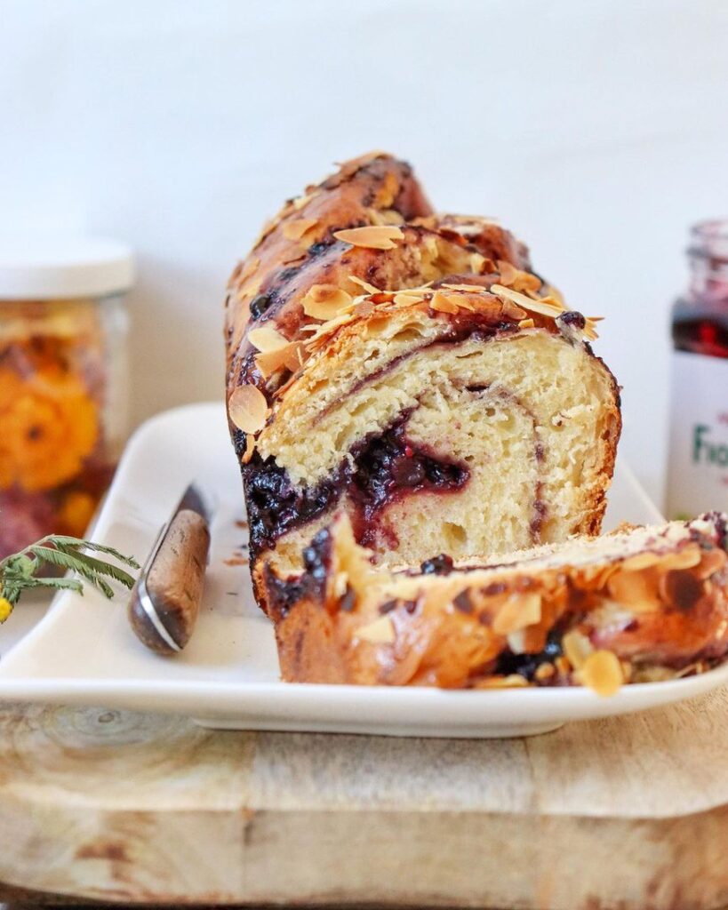 Babka aux myrtilles
