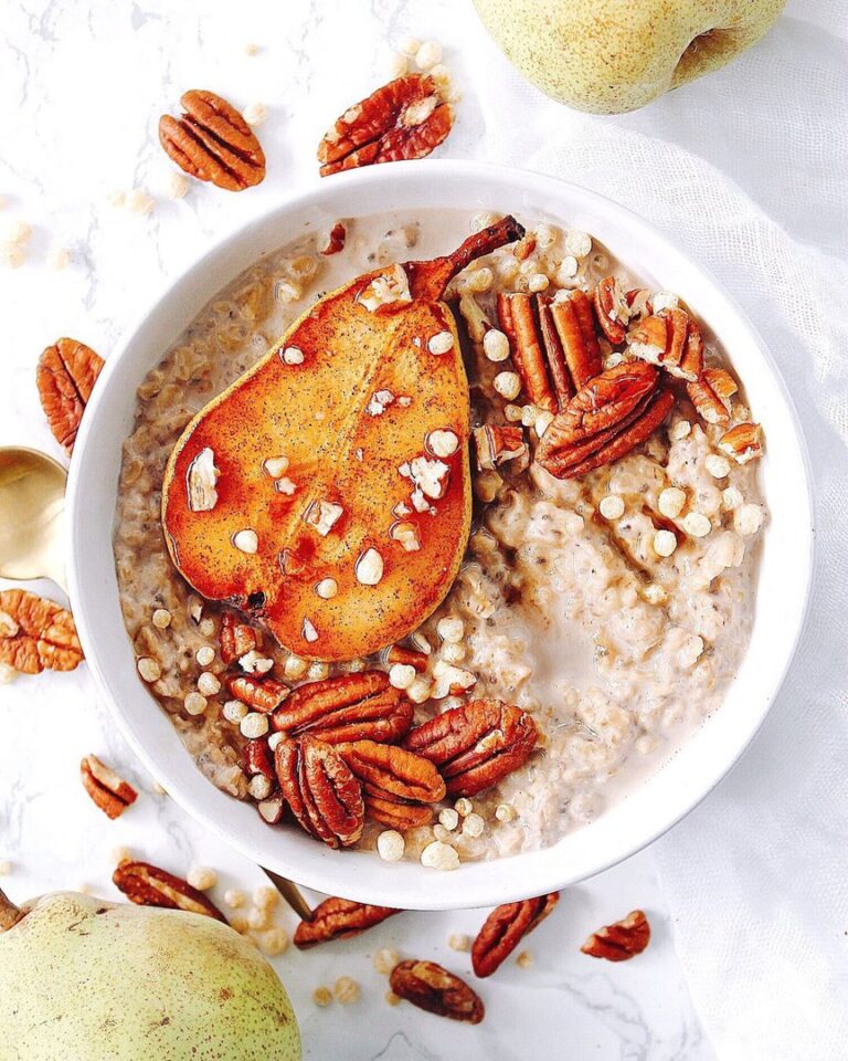 Porridge à la noisette