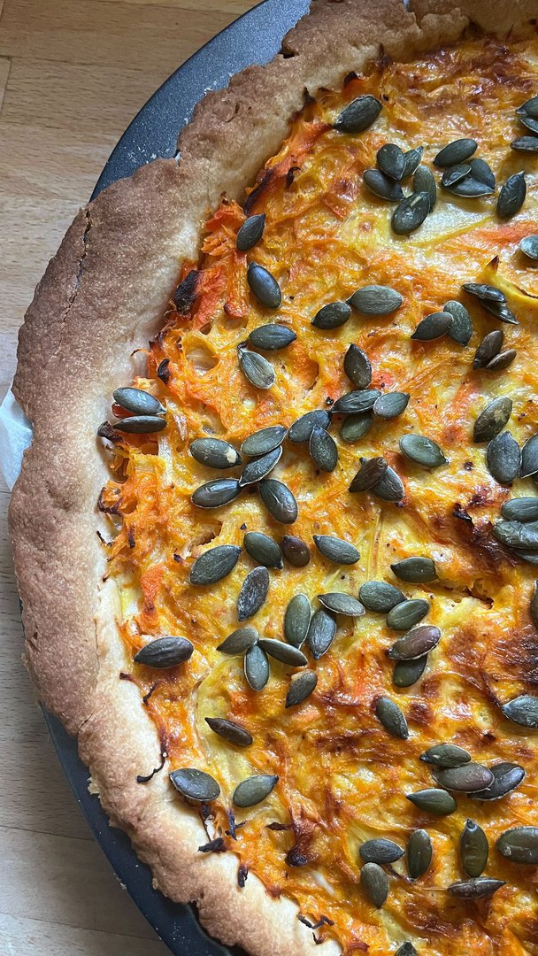 Tarte à la carotte