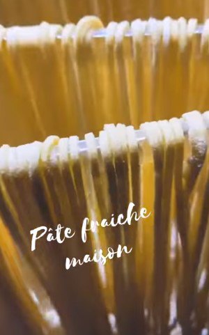 Pâtes fraîches à la farine de semoule