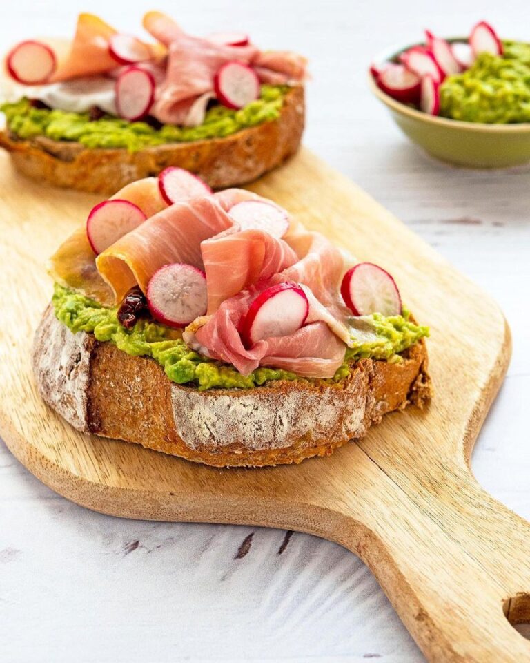 Tartine moelleuse au guacamole
