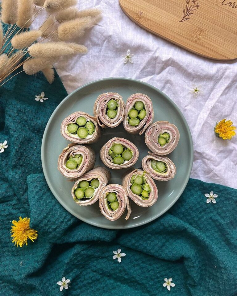 Faux makis aux asperges