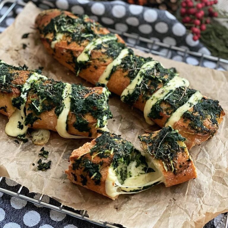 Pain aux épinards
