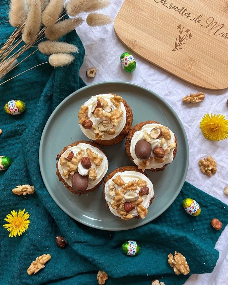 Muffin façon carrot cake