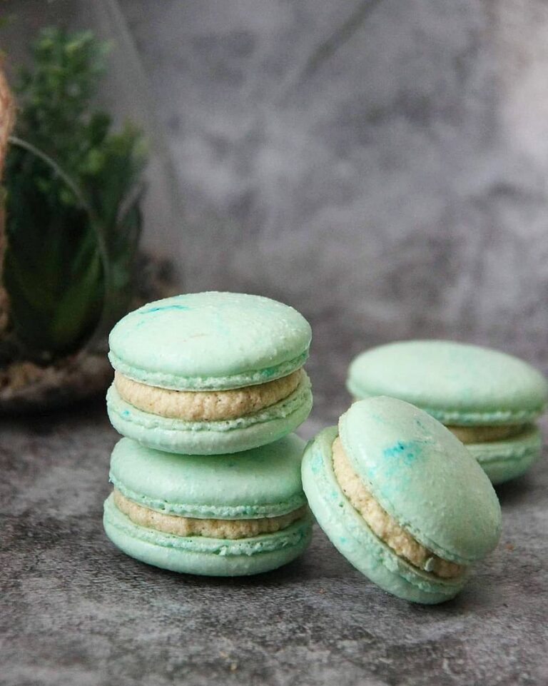 Macarons à la pistache