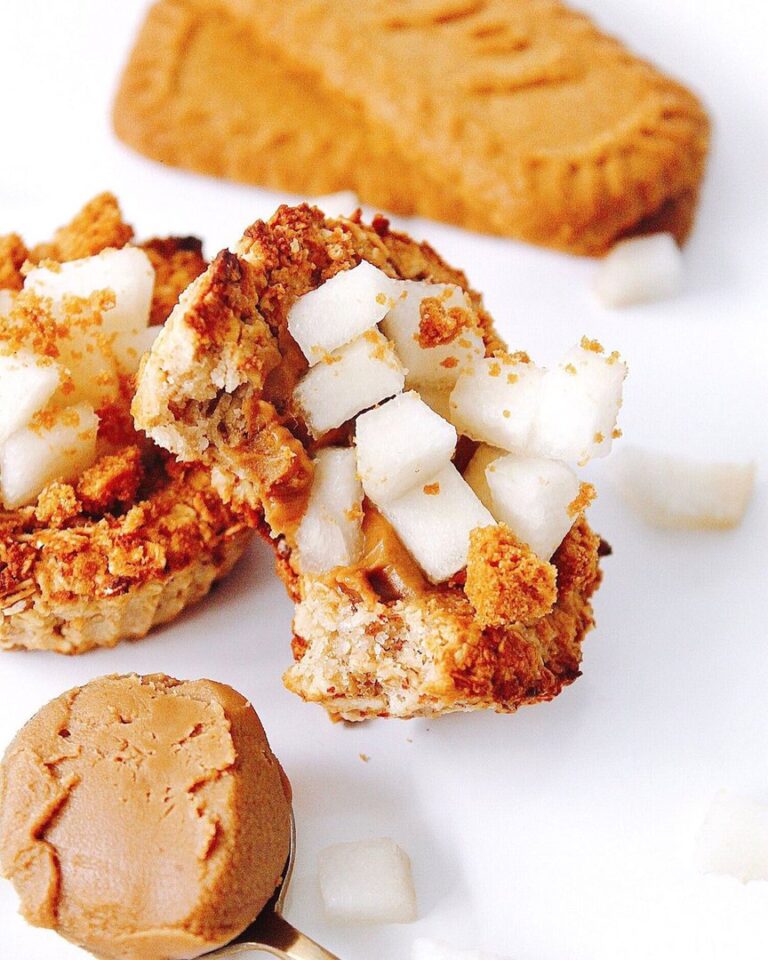 Granola cups poire spéculos