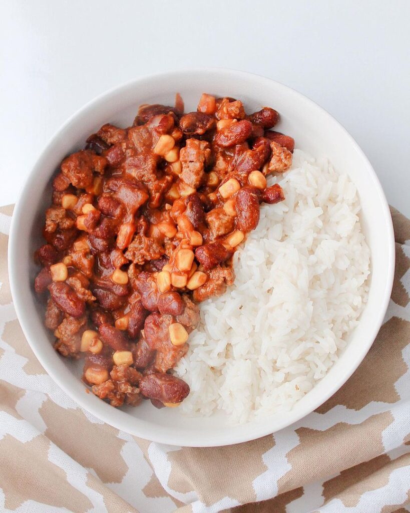 Chili con carne maison