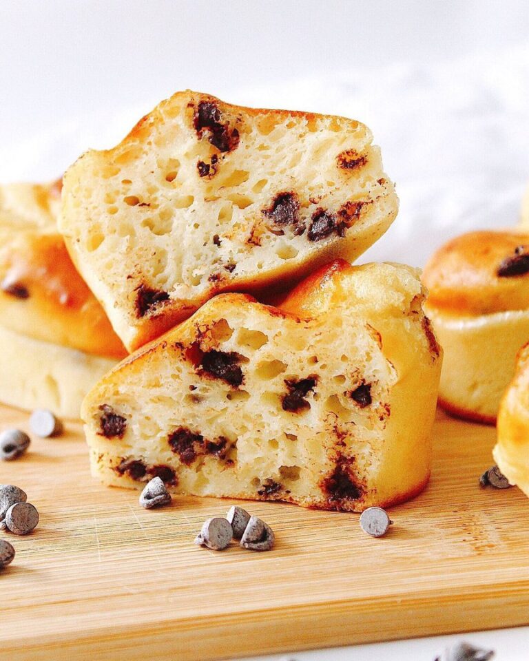 Muffins au fromage blanc et pépites de choco