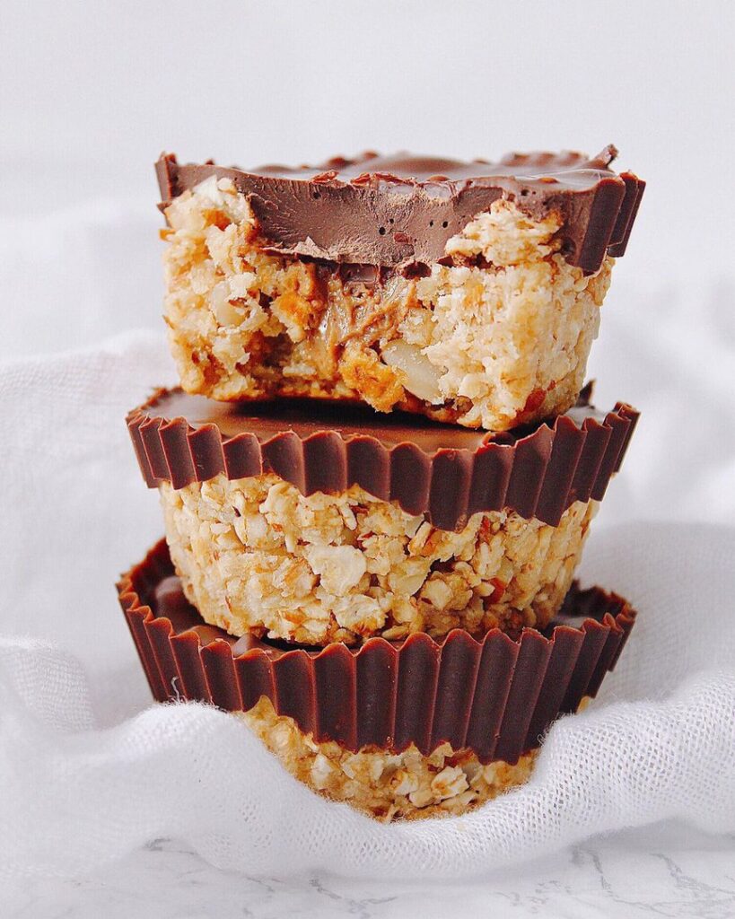 Granola cups amandes et choco