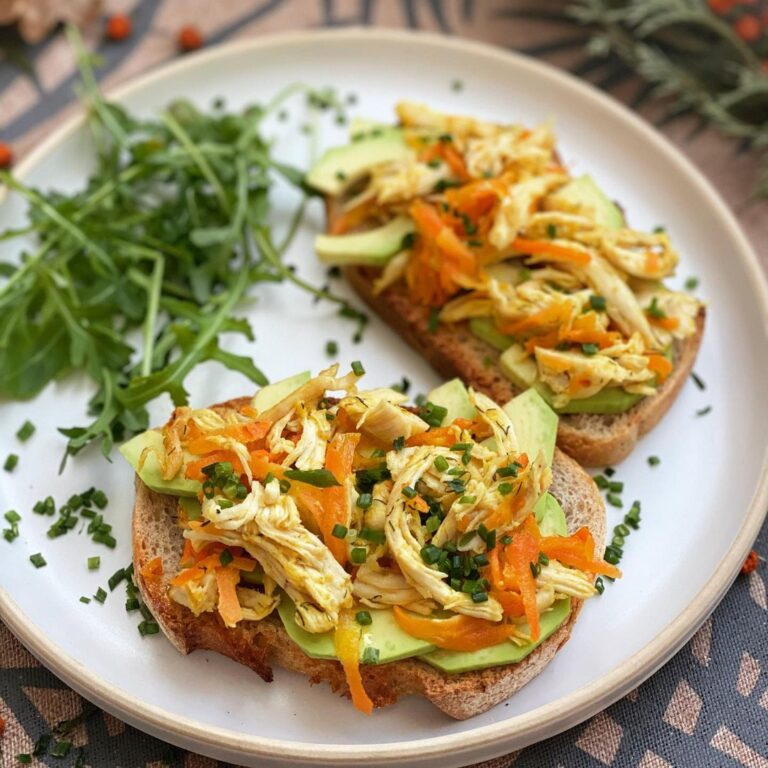 Tartine aux légumes