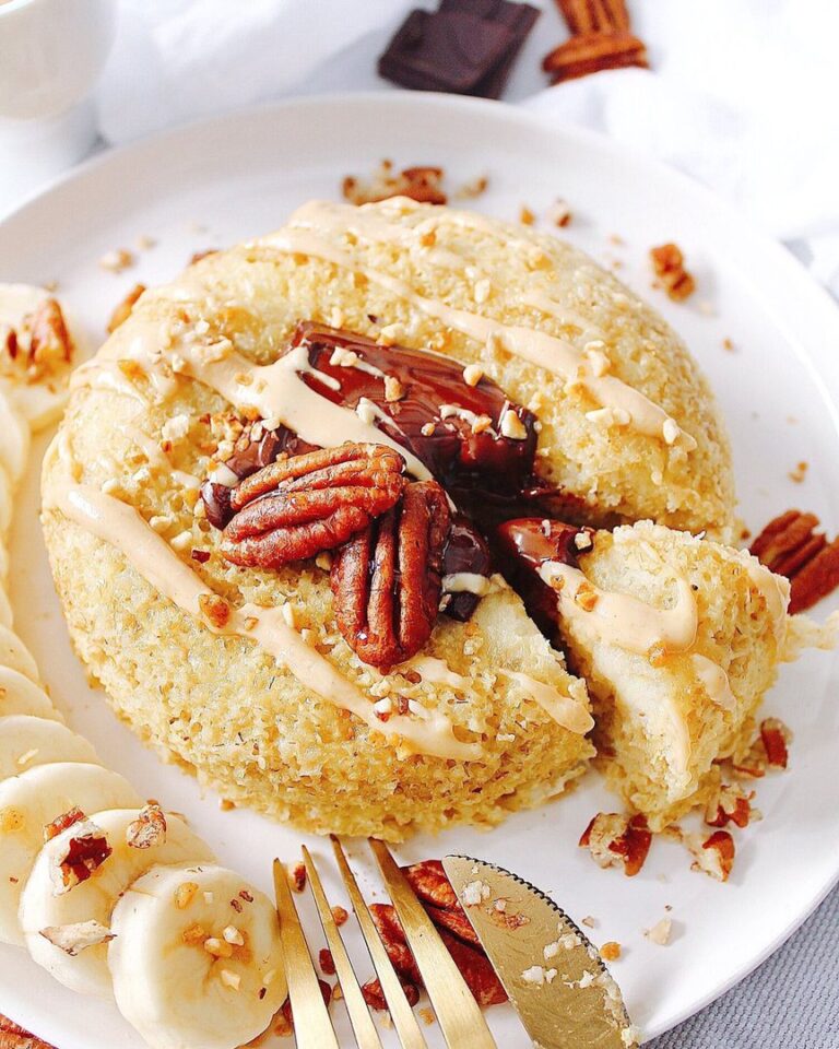Bowlcake au son d’avoine et à la banane