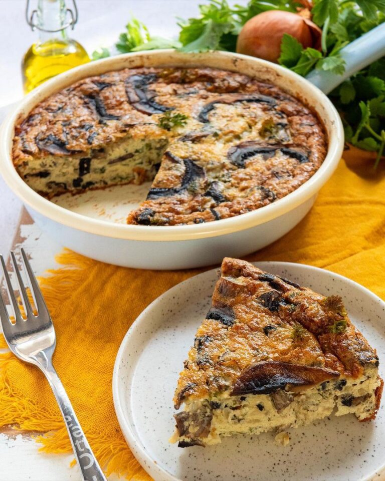 Frittata aux champignons