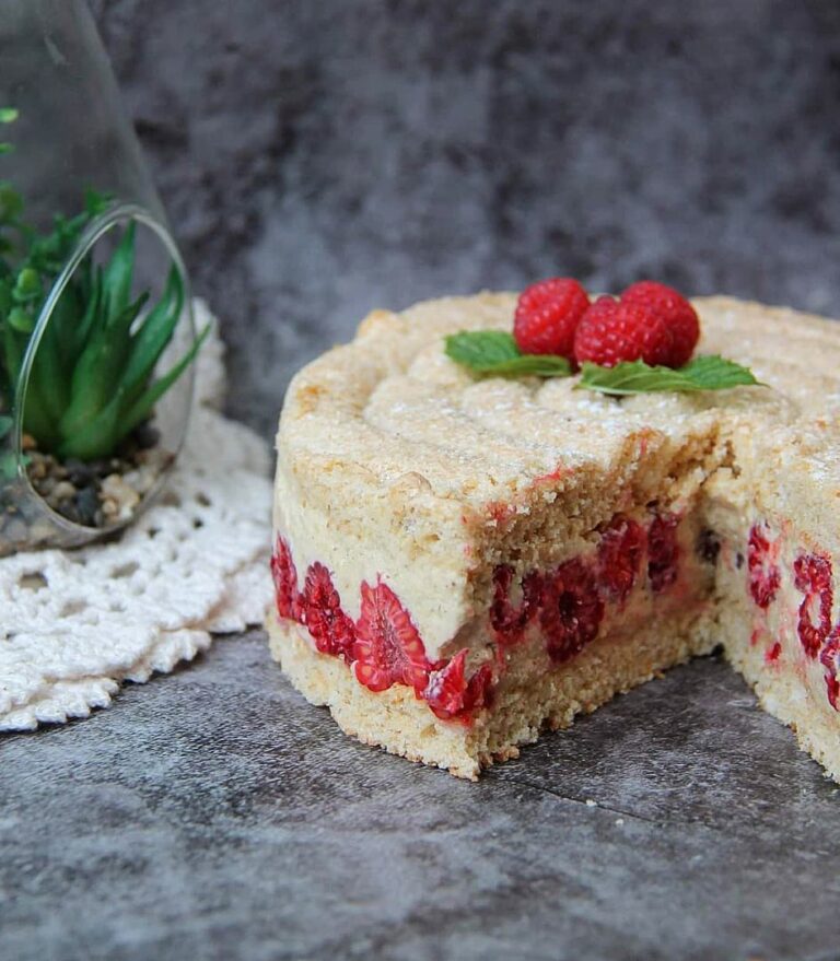 Succès pistache et framboise