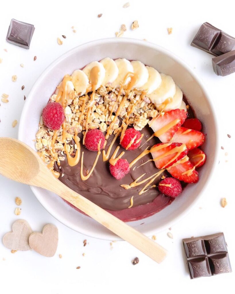 Açaí bowl coque chocolat