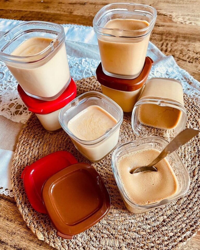 Crèmes desserts caramel & spéculos
