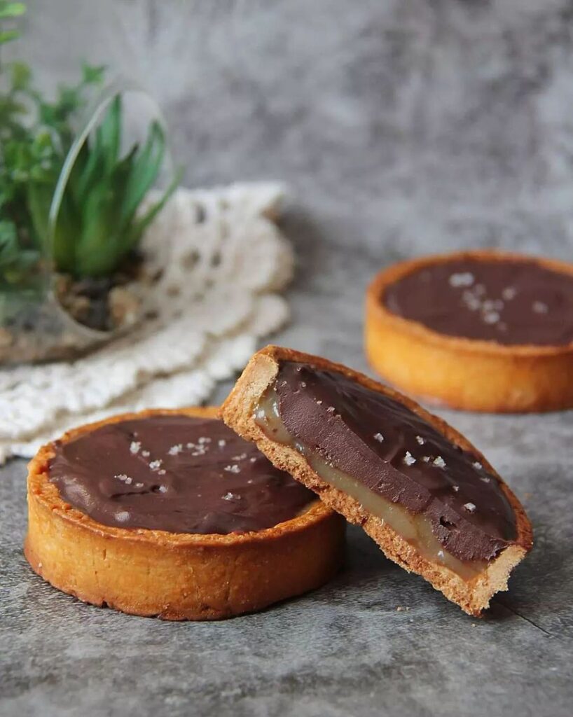 Tartelettes chocolat et caramel