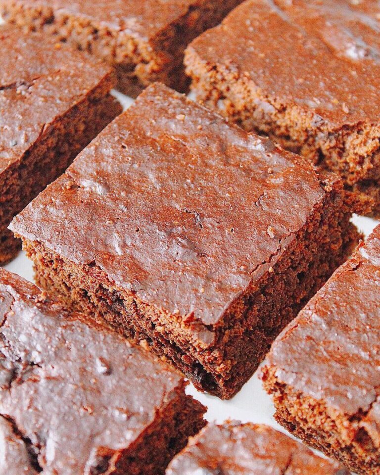 Brownie à la compote de pommes