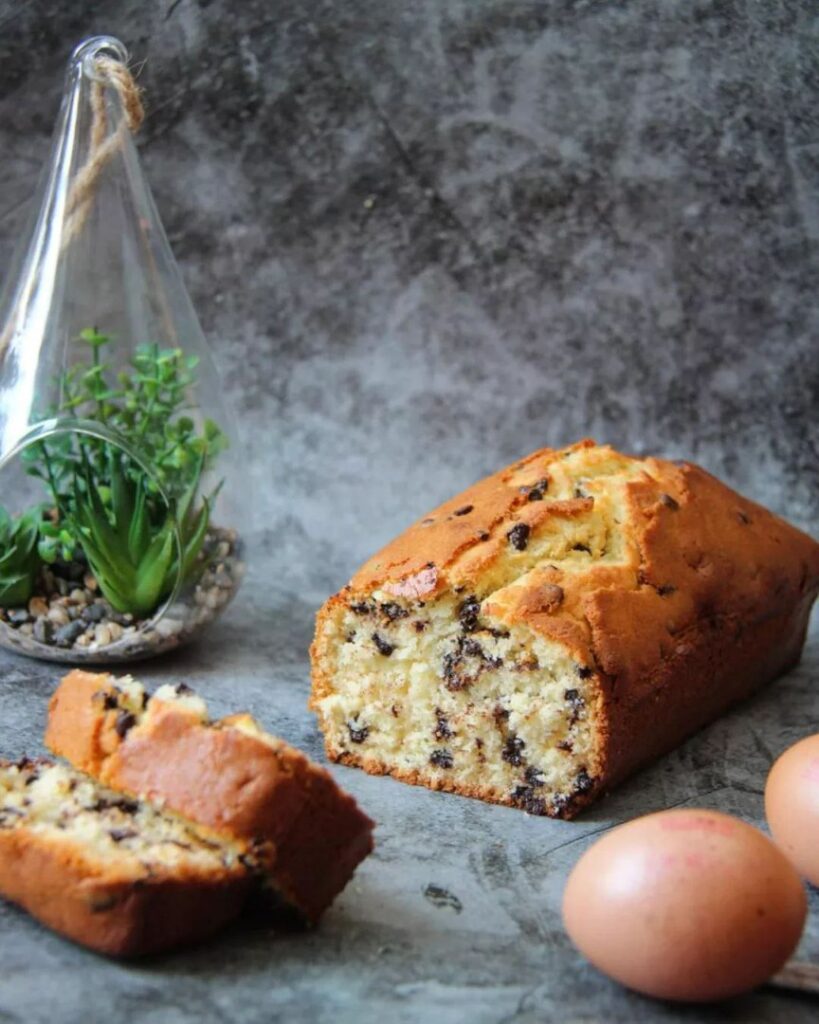 Cake aux pépites de chocolat