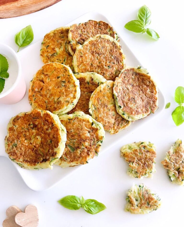 Galettes de courgettes et parmesan