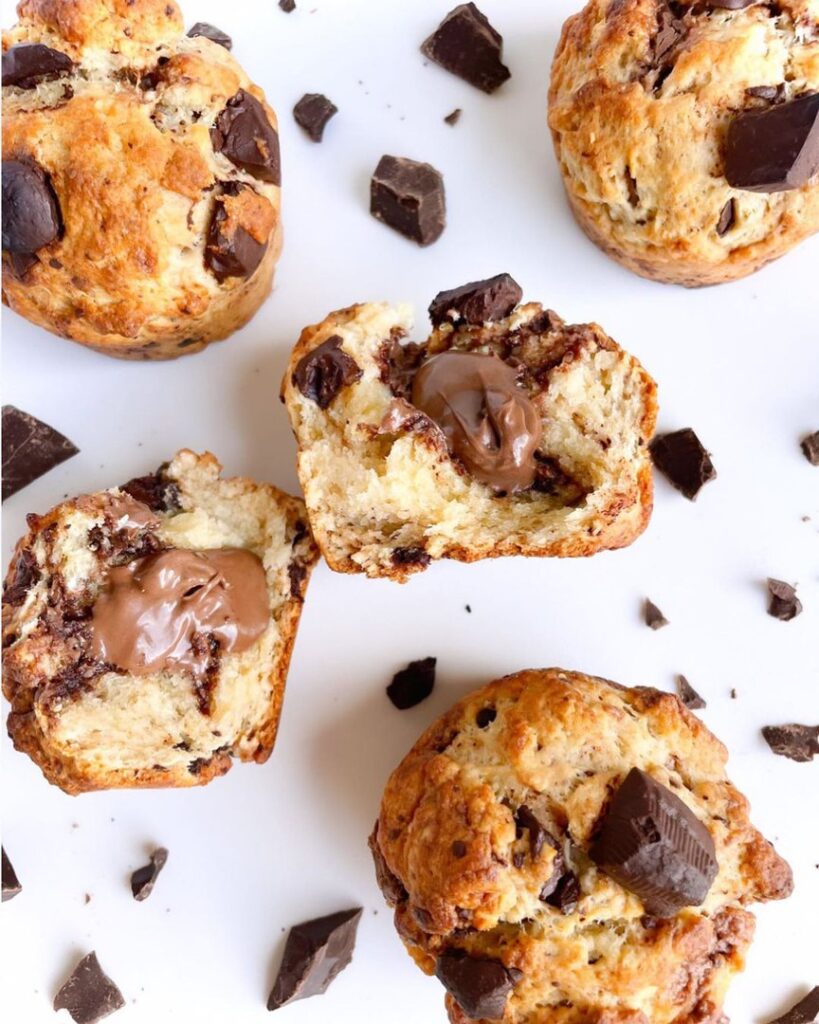 Muffin cœur choco