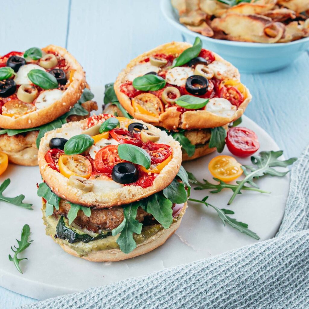 Hambúrguer-pizza
