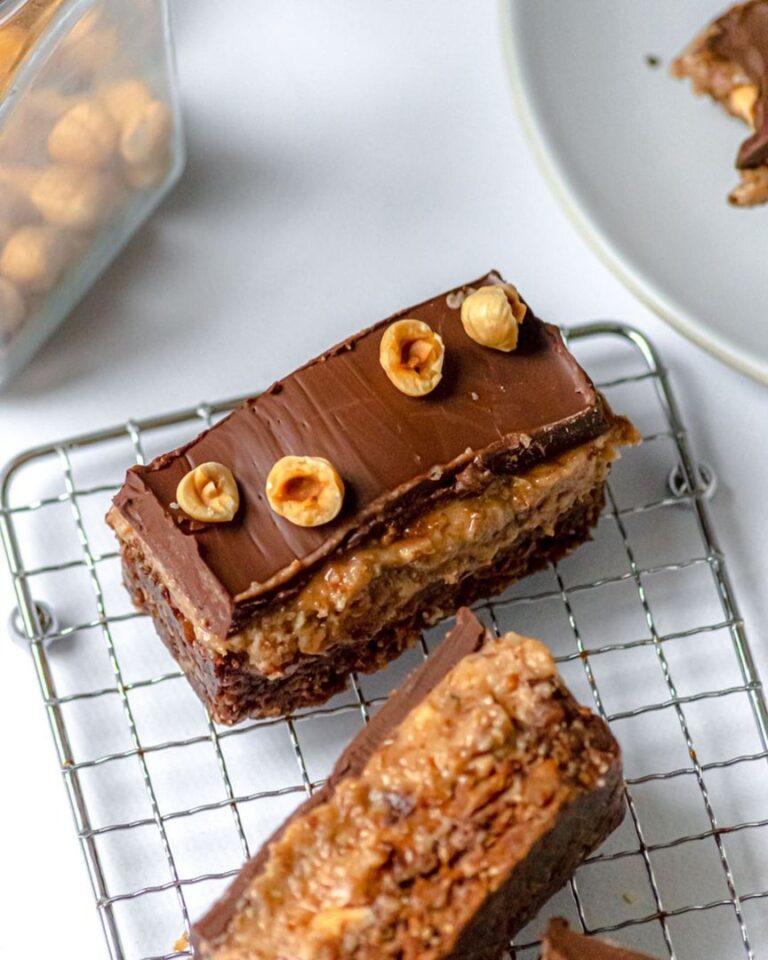 Barres chocolat noisettes et dattes