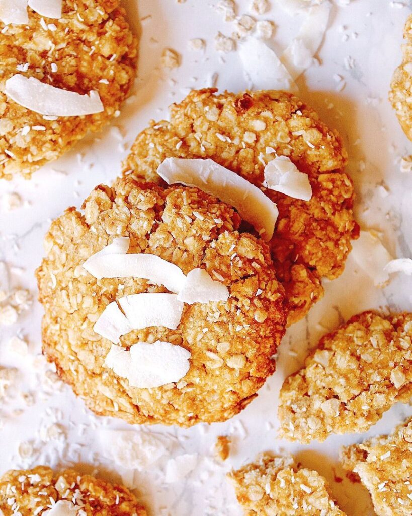 Biscuits moelleux avoine et coco