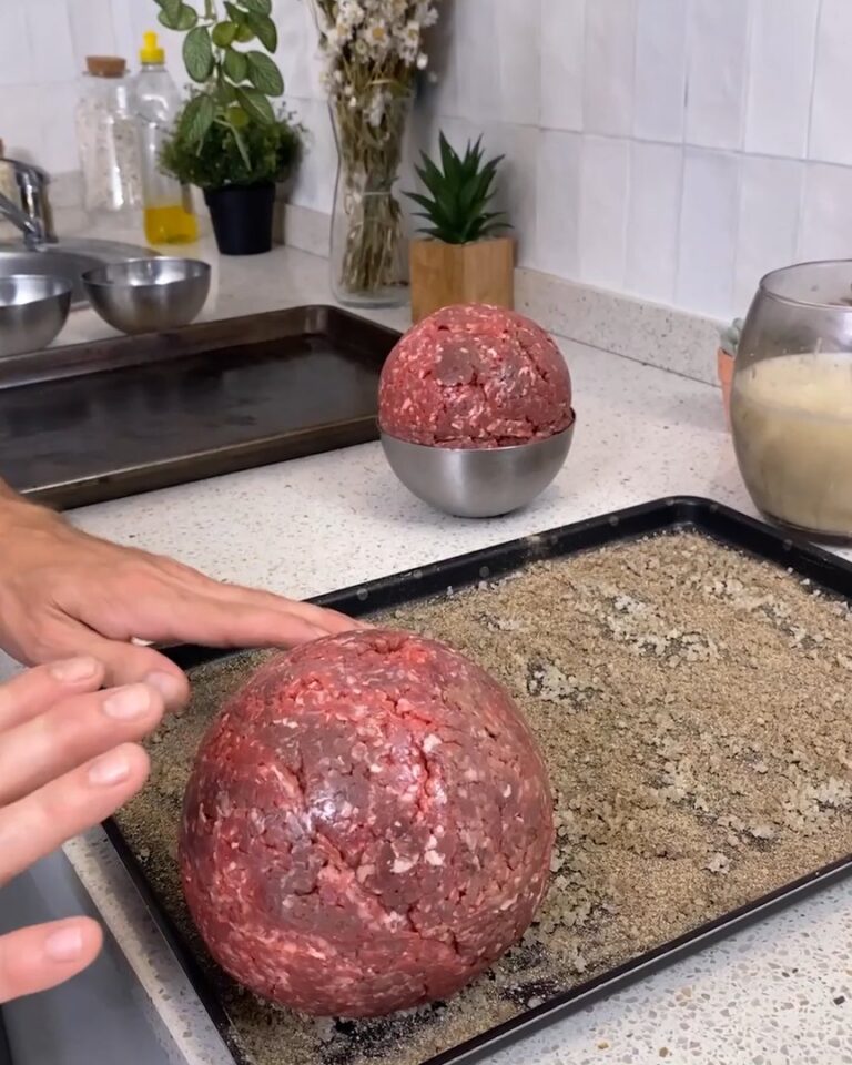 Hamburguesa con panceta y cebolla!