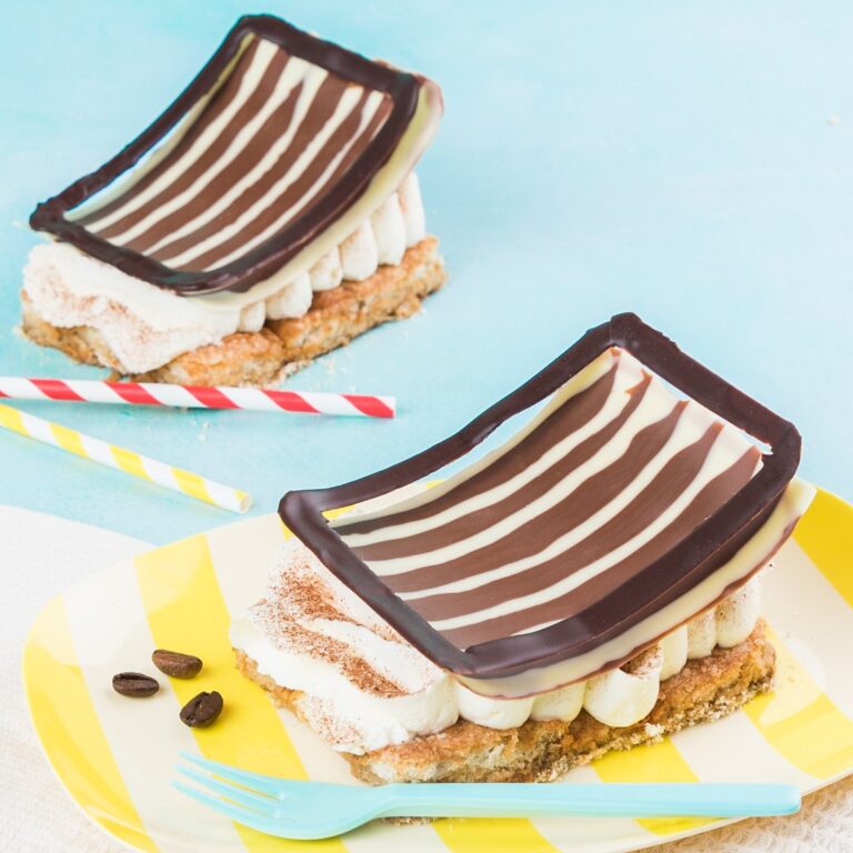 Tortinha de chocolate criativa