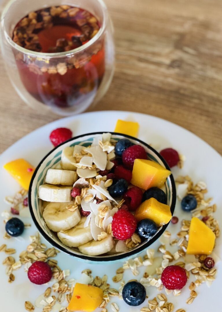 Bowl au muesli et fruits