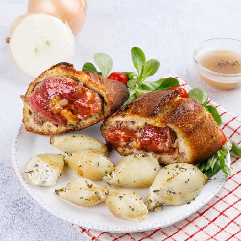 ¡Sándwich de solomillo de ternera!