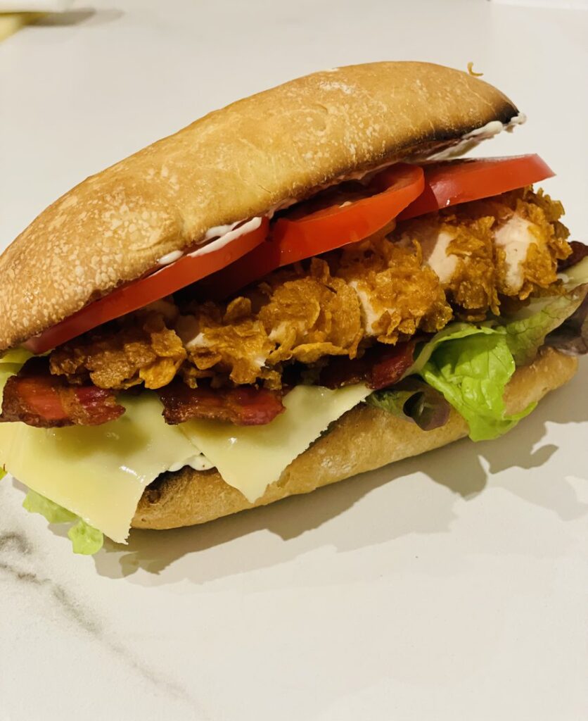 Burger poulet XXL