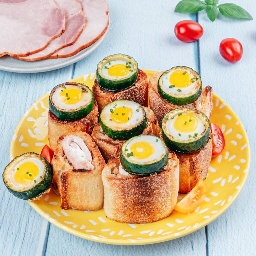 Roasted Baguette Cups
