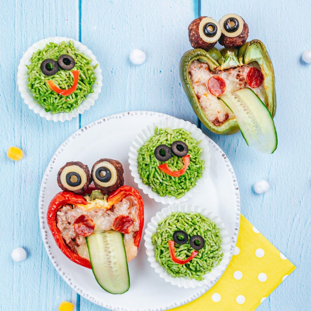 Gefüllte Monster Paprikaschoten