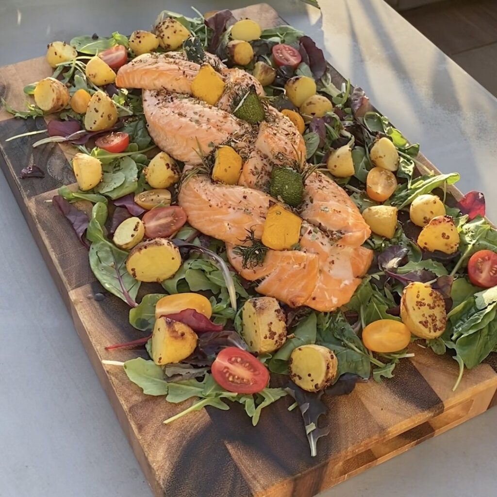 Der beste gegrillte Lachs