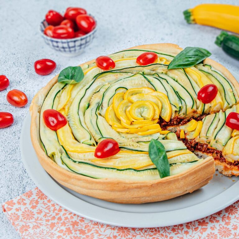 Zucchini Spiral Pie