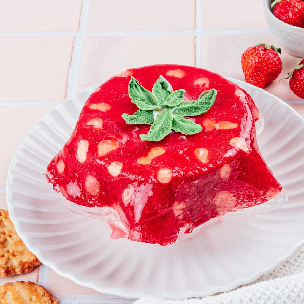 Fresas en la mesa!
