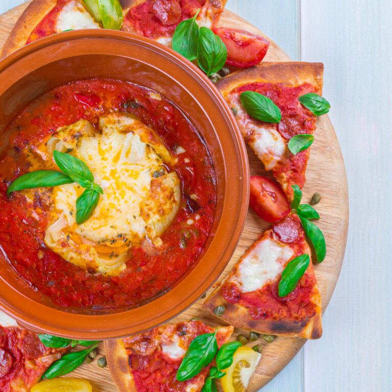 Pizza de dos pisos para compartir!