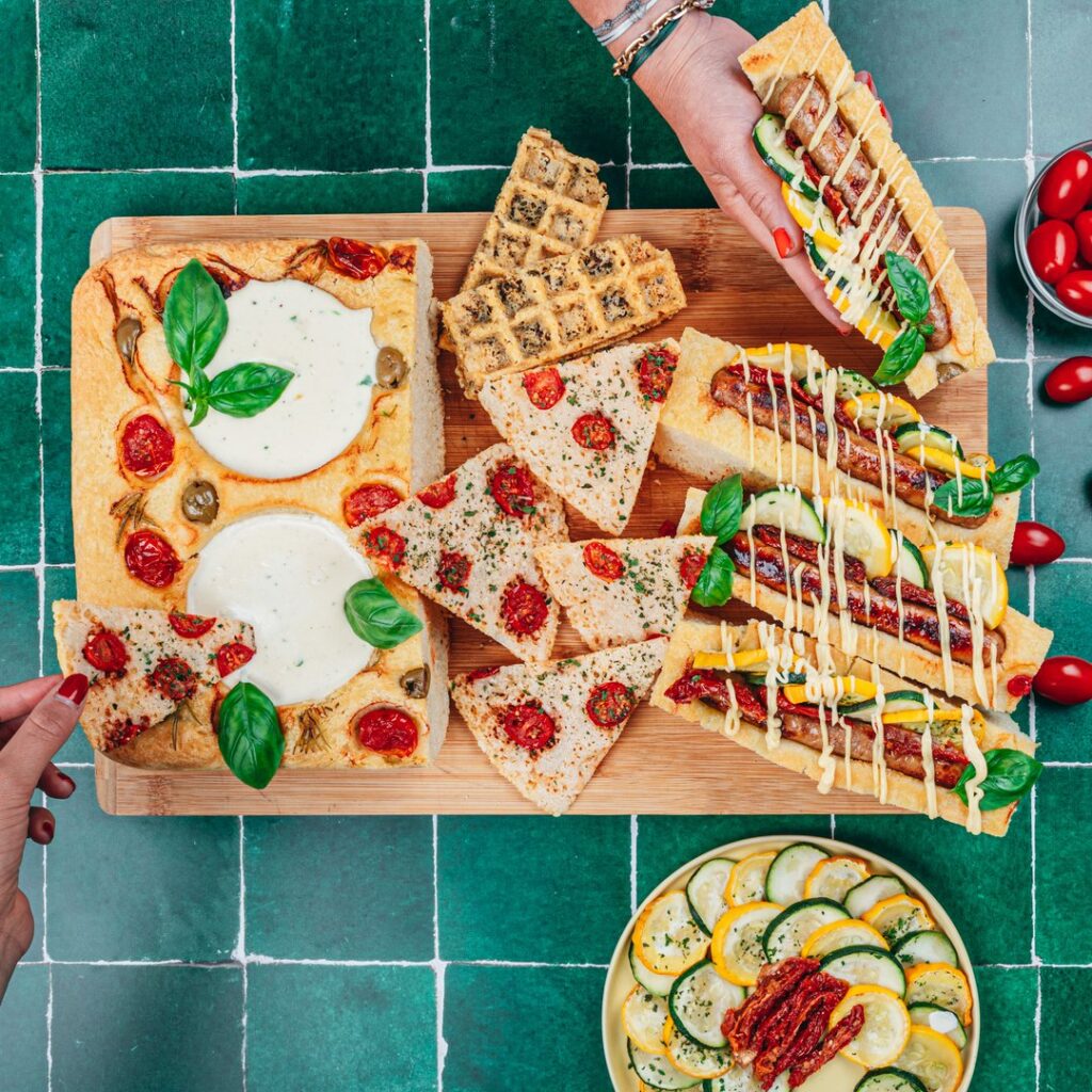Hausgemachte italienische Snacks