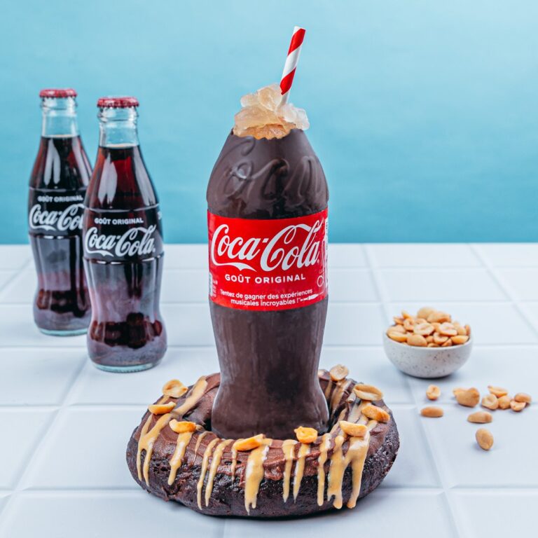 Donut y granizado de cola!