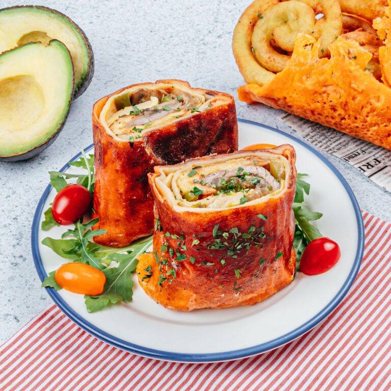 Cheesesteak Frühstücksburrito