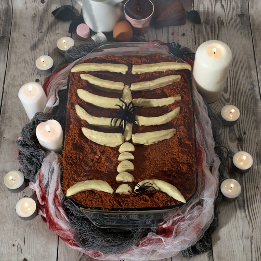 Esqueleto tiramisu
