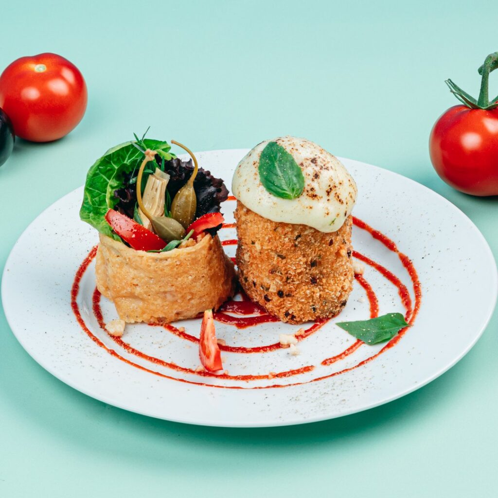 Italienischer Auberginen Parmesan